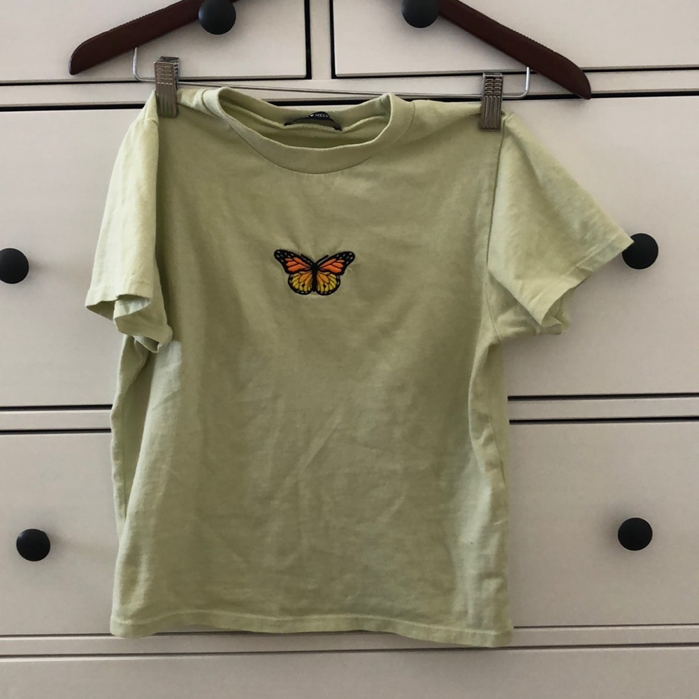 Brandy Melville butterfly shirt